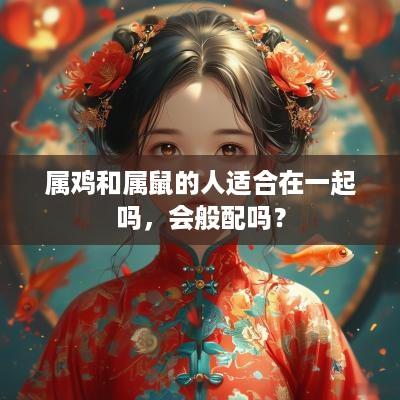属鸡和属鼠的人适合在一起吗，会般配吗？