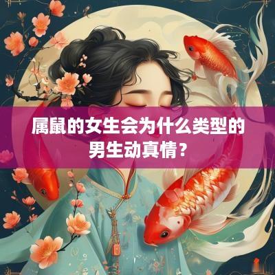 属鼠的女生会为什么类型的男生动真情？