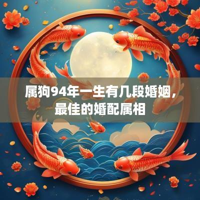 属狗94年一生有几段婚姻，最佳的婚配属相