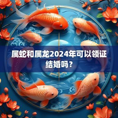 属蛇和属龙2025年可以领证结婚吗？