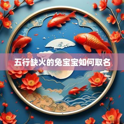 五行缺火的兔宝宝如何取名