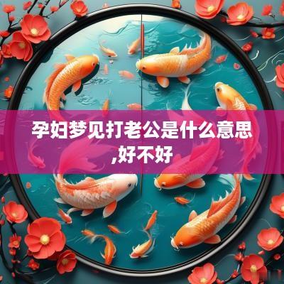 孕妇梦见打老公是什么意思,好不好