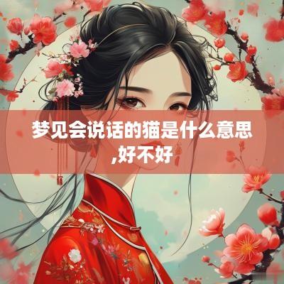 梦见会说话的猫是什么意思,好不好