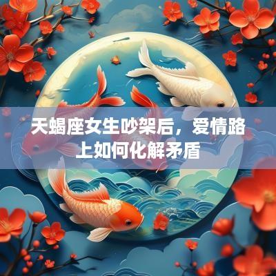 天蝎座女生吵架后，爱情路上如何化解矛盾