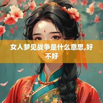 女人梦见战争是什么意思,好不好