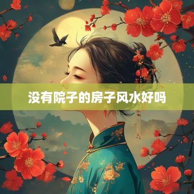 没有院子的房子风水好吗