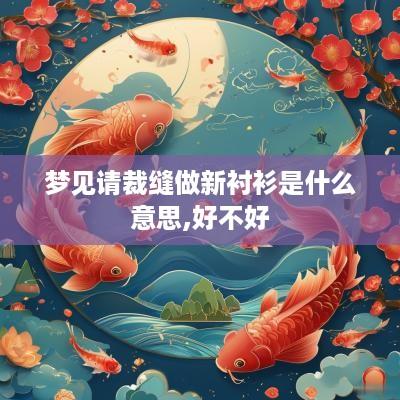 梦见请裁缝做新衬衫是什么意思,好不好