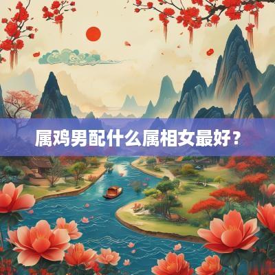 属鸡男配什么属相女最好？