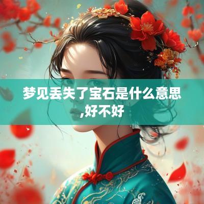 梦见丢失了宝石是什么意思,好不好