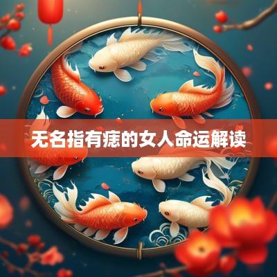 无名指有痣的女人命运解读