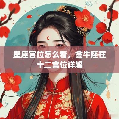 星座宫位怎么看，金牛座在十二宫位详解