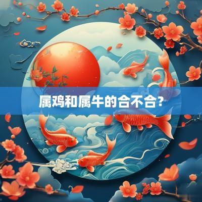 属鸡和属牛的合不合？