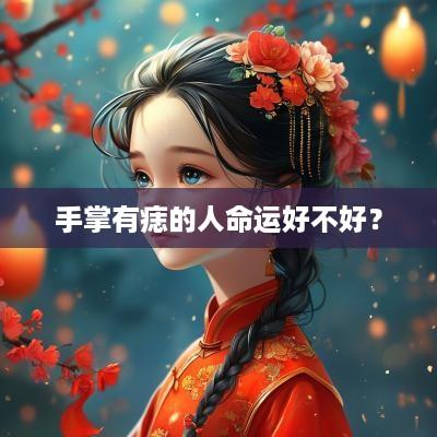 手掌有痣的人命运好不好？