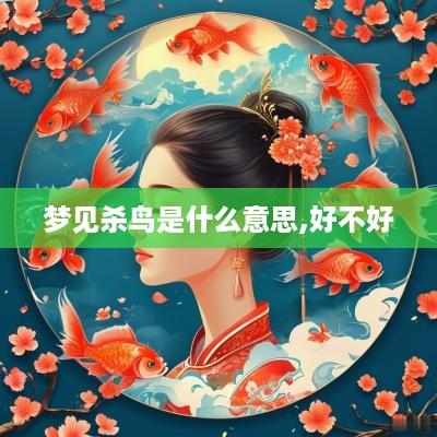 梦见杀鸟是什么意思,好不好