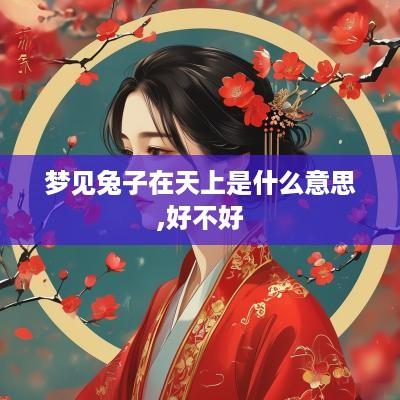 梦见兔子在天上是什么意思,好不好