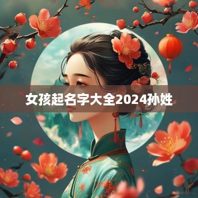 女孩起名字大全2025孙姓