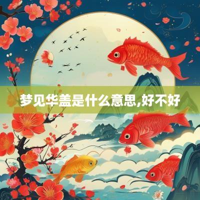 梦见华盖是什么意思,好不好