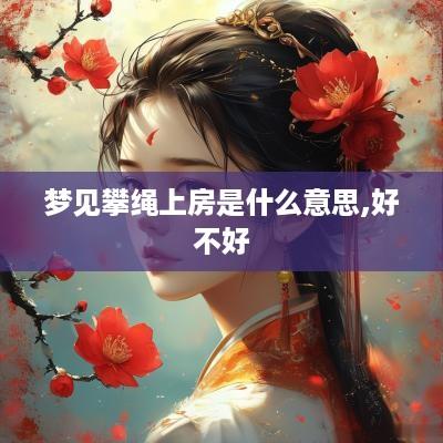 梦见攀绳上房是什么意思,好不好