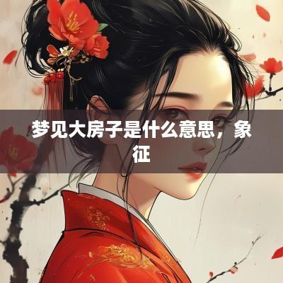 梦见大房子是什么意思，象征