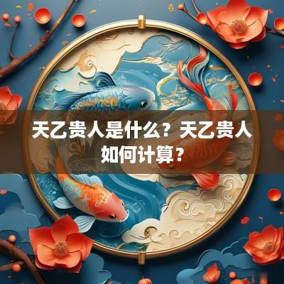 天乙贵人是什么？天乙贵人如何计算？