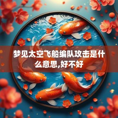 梦见太空飞船编队攻击是什么意思,好不好
