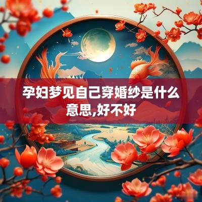 孕妇梦见自己穿婚纱是什么意思,好不好