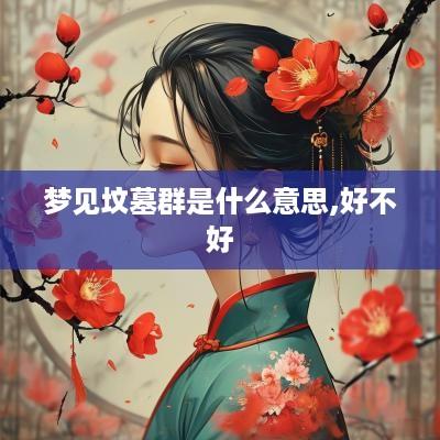 梦见坟墓群是什么意思,好不好