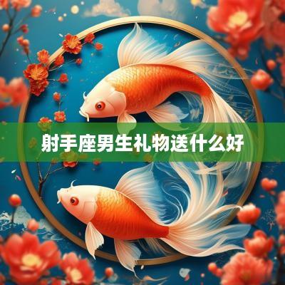 射手座男生礼物送什么好