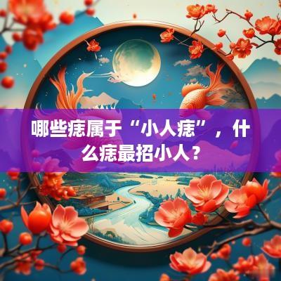 哪些痣属于“小人痣”，什么痣最招小人？