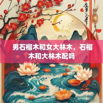  男石榴木和女大林木，石榴木和大林木配吗
