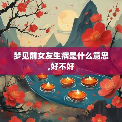 梦见前女友生病是什么意思,好不好
