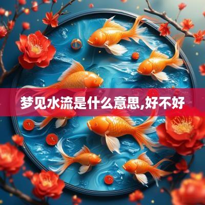 梦见水流是什么意思,好不好