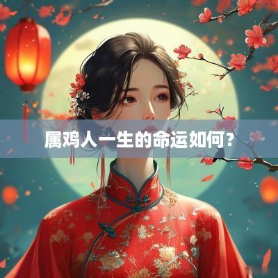 属鸡人一生的命运如何？