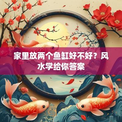 家里放两个鱼缸好不好？风水学给你答案