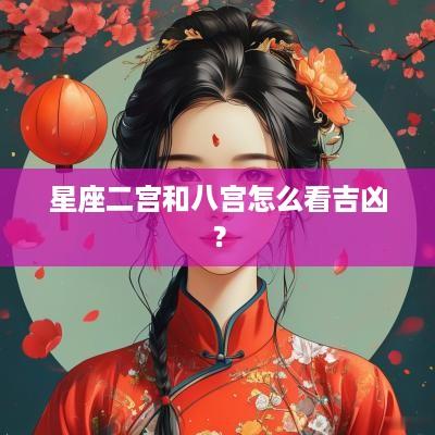 星座二宫和八宫怎么看吉凶？