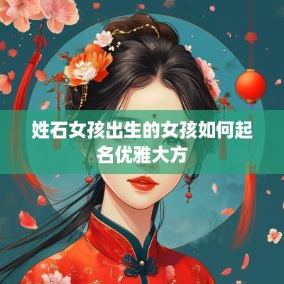 姓石女孩出生的女孩如何起名优雅大方