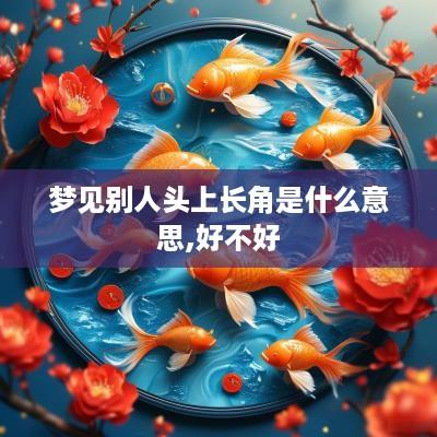 梦见别人头上长角是什么意思,好不好