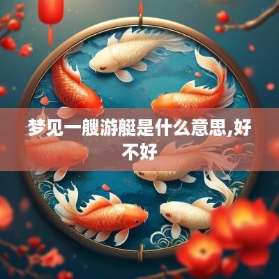 梦见一艘游艇是什么意思,好不好