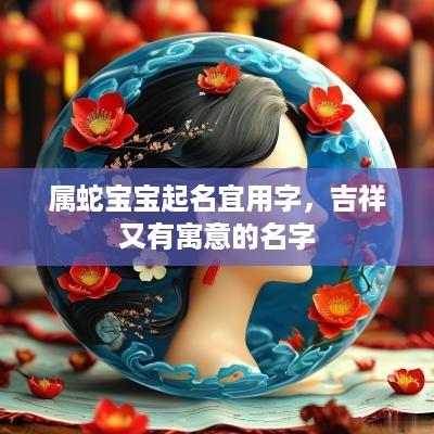 属蛇宝宝起名宜用字，吉祥又有寓意的名字