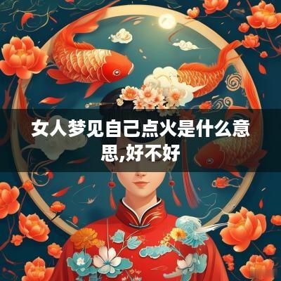 女人梦见自己点火是什么意思,好不好