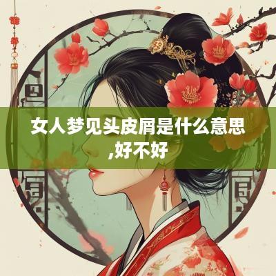 女人梦见头皮屑是什么意思,好不好