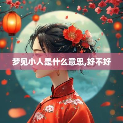 梦见小人是什么意思,好不好