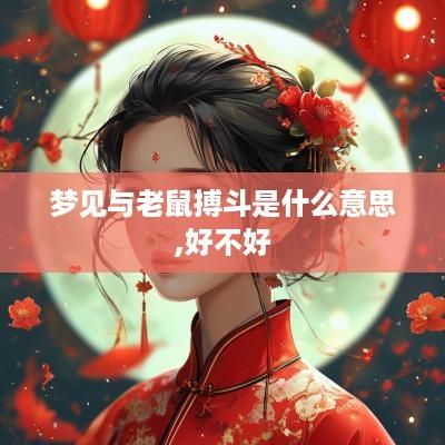 梦见与老鼠搏斗是什么意思,好不好