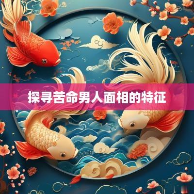 探寻苦命男人面相的特征