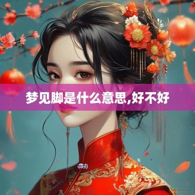 梦见脚是什么意思,好不好