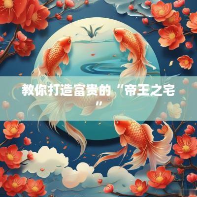 教你打造富贵的“帝王之宅”