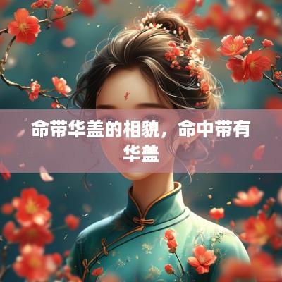 命带华盖的相貌，命中带有华盖
