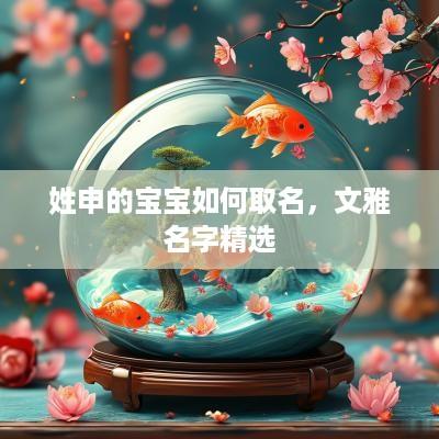 姓申的宝宝如何取名，文雅名字精选