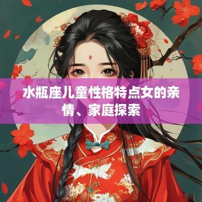 水瓶座儿童性格特点女的亲情、家庭探索