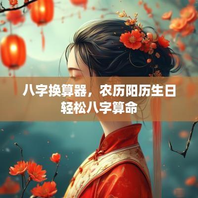 八字换算器，农历阳历生日轻松八字算命
